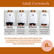Load image into Gallery viewer, Adult White &quot;Sunny Days Club&quot; Crewneck
