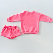 Load image into Gallery viewer, Custom Mini Bright Pink Shorty-Set
