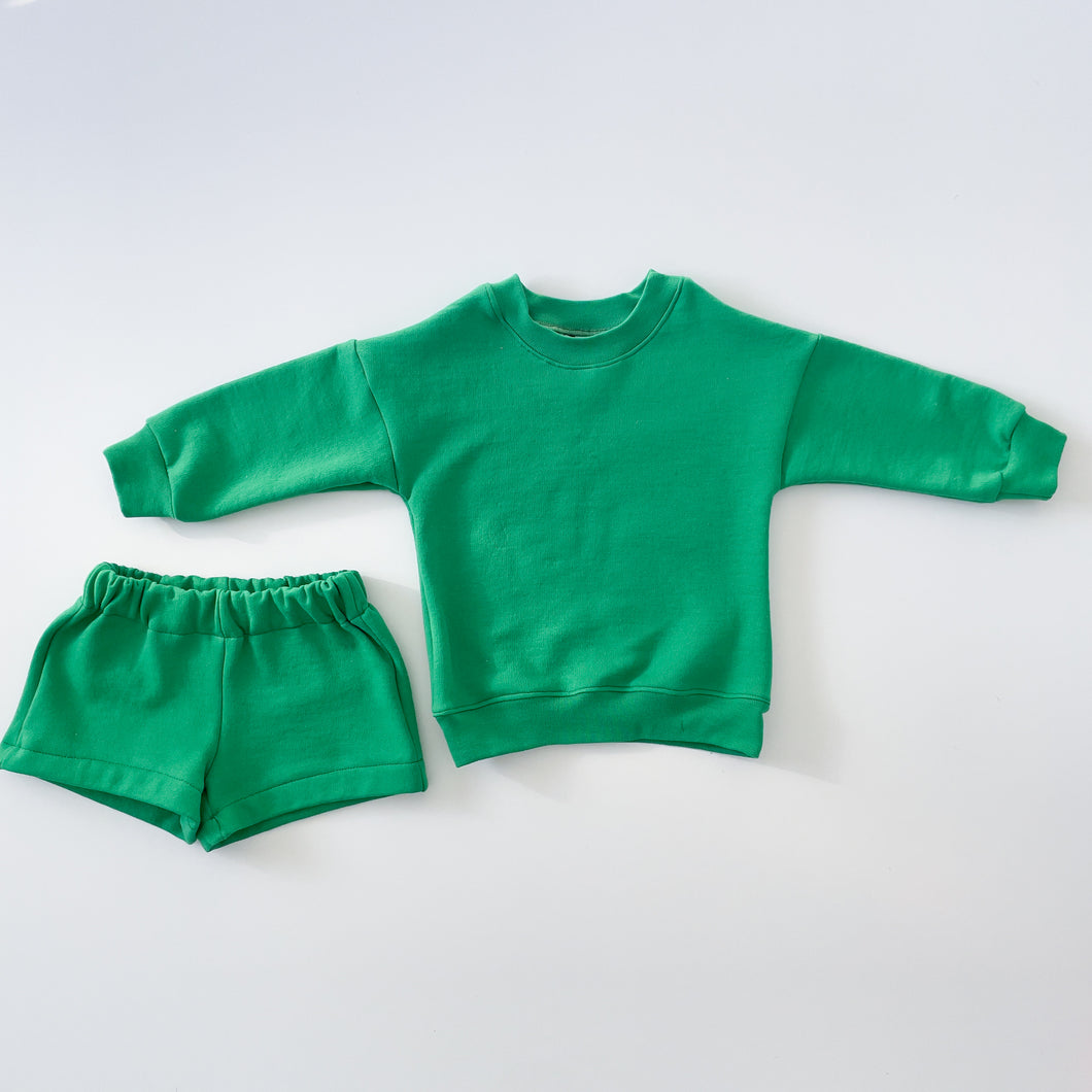 Custom Mini Green Shorty-Set