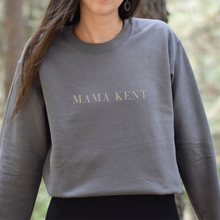 Load image into Gallery viewer, Adult Charcoal Monochromatic Custom Crewneck
