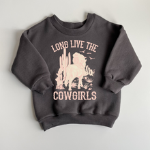 Load image into Gallery viewer, Mini Long Live The Cowgirls Crewneck
